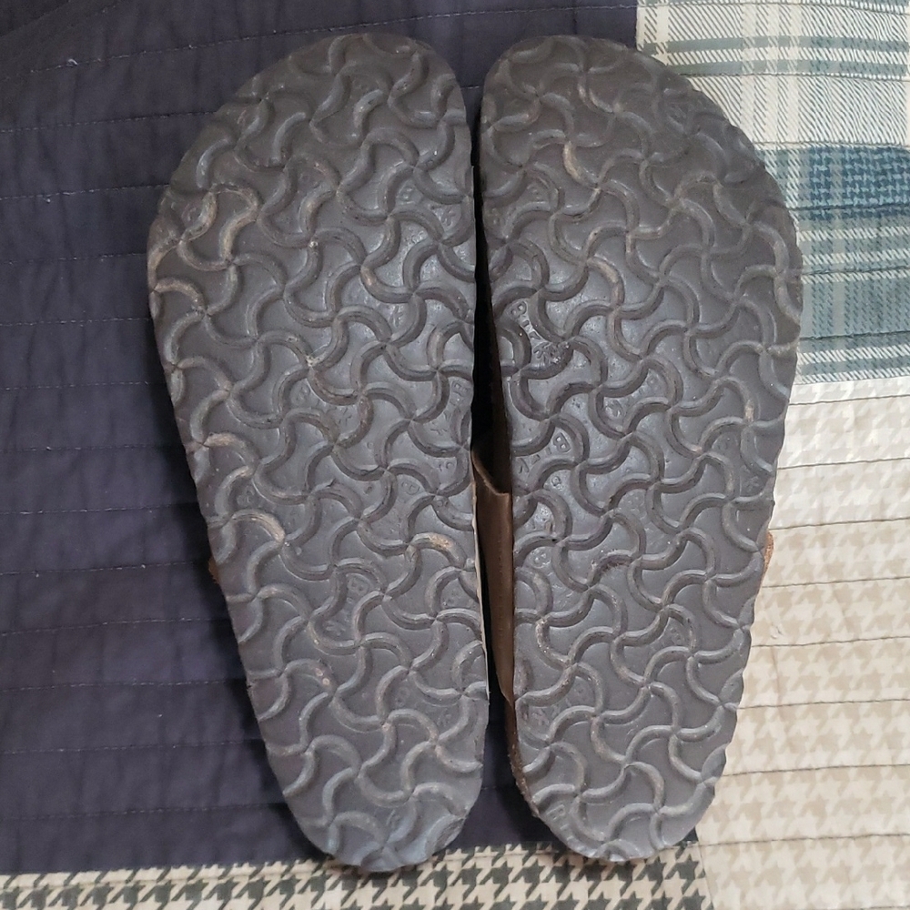 Birkenstock Gizeh Tobacco Brown Sandals Size 41 - Picture 4 of 10